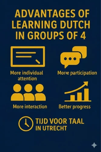 Learning Dutch in Small groups of Four